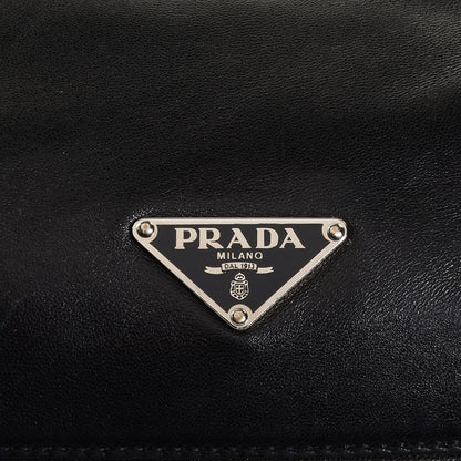 Prada Soft Calf Hobo Nero Black 16 of 18