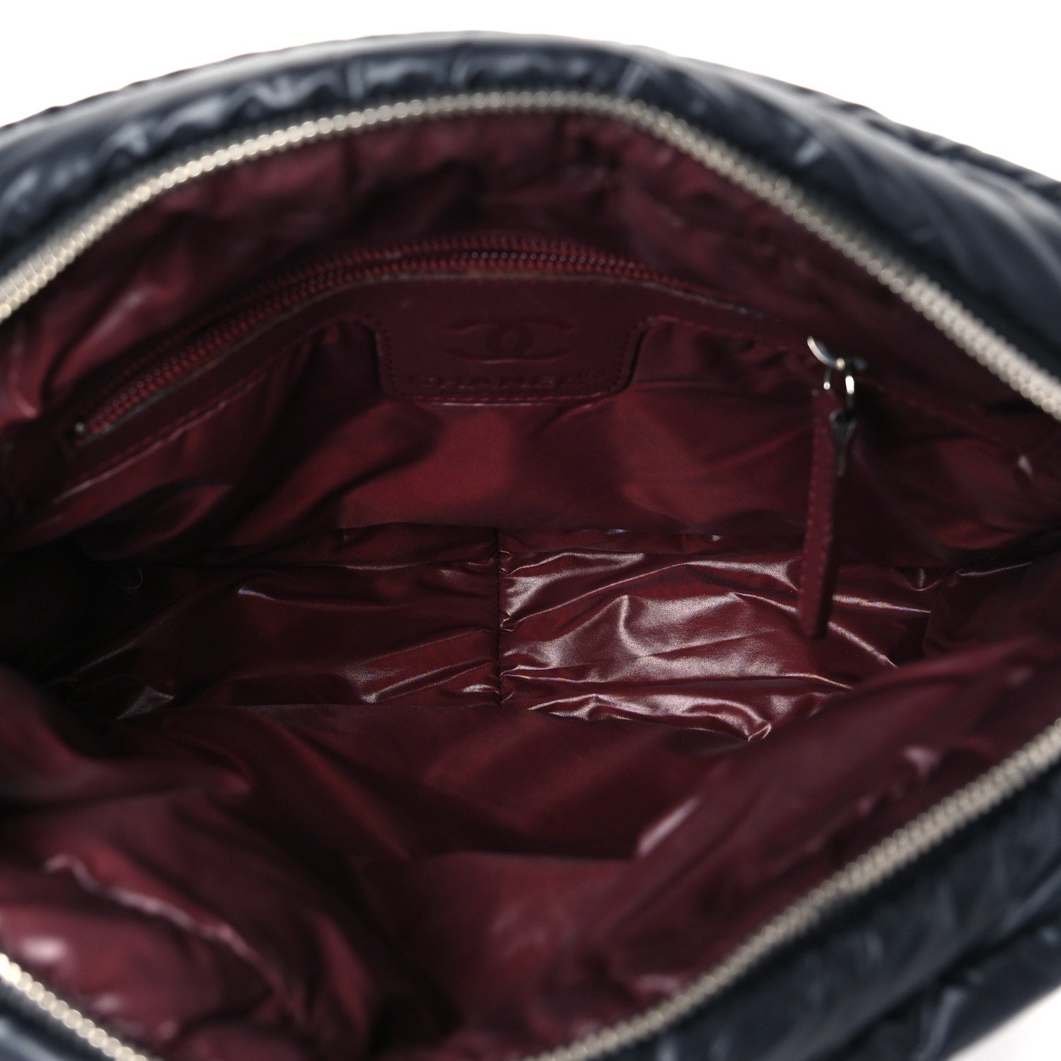 Chanel Nylon Small Coco Cocoon Messenger Bag Black 5 of 9