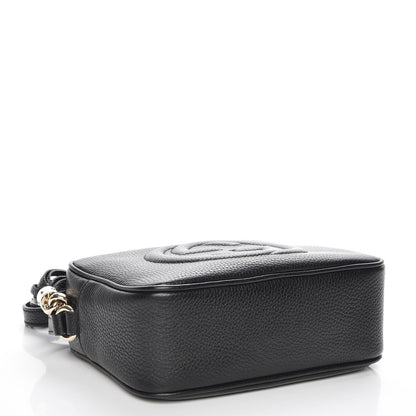 Gucci Pebbled Calfskin Small Soho Disco Bag Black 4 of 8