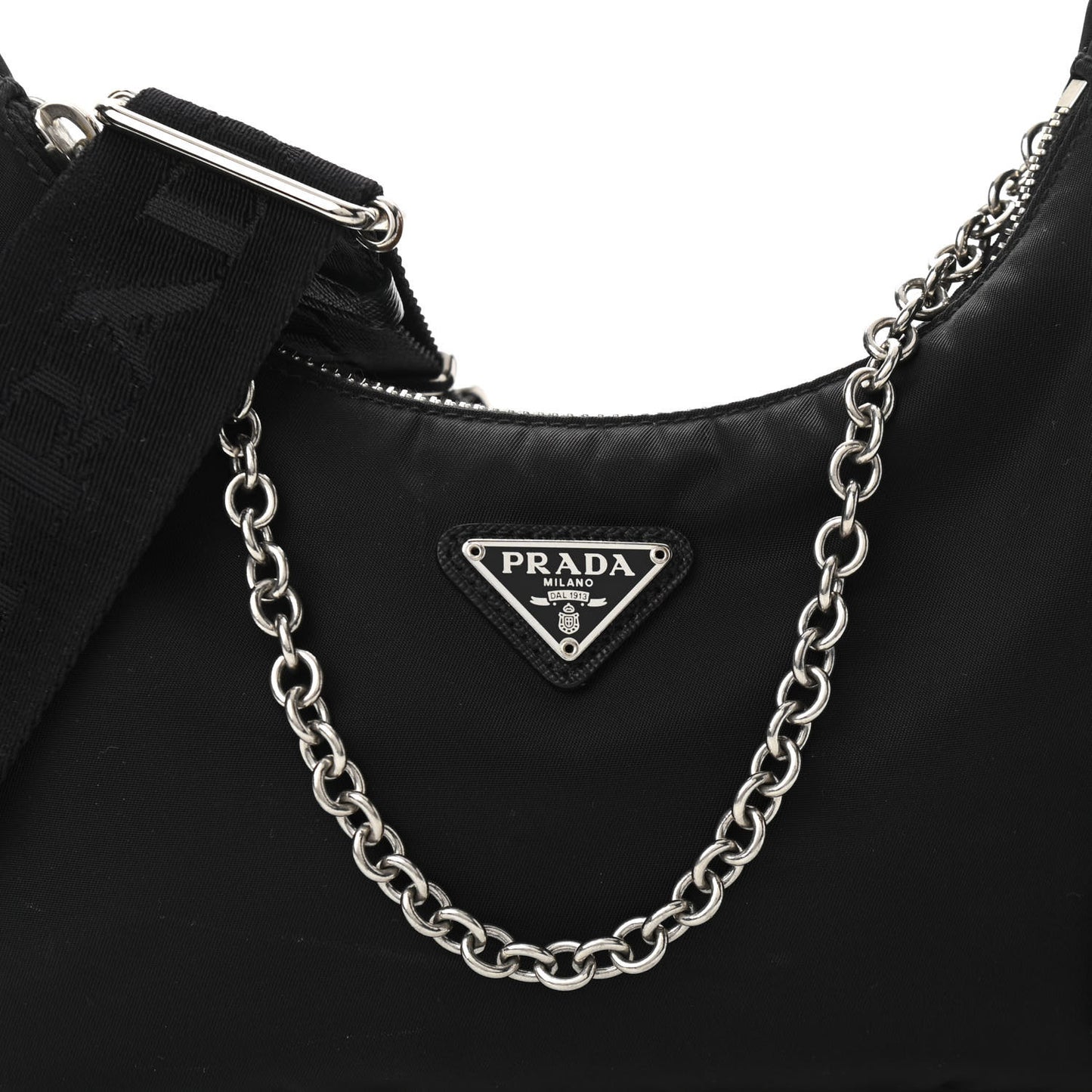 Nylon Re-Edition 2005 Shoulder Bag Black