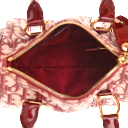 Christian Dior Monogram Boston Red 4 of 18