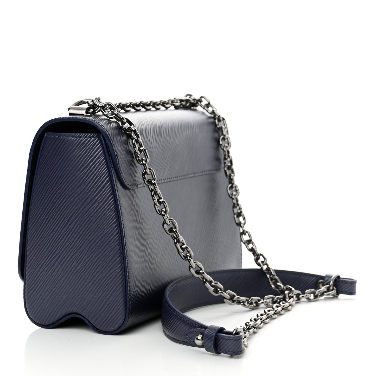 Epi Twist Shoulder Bag MM Indigo