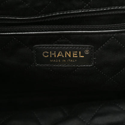 Chanel Shiny Calfskin Quilted Small Chanel 22 Black 6 of 11