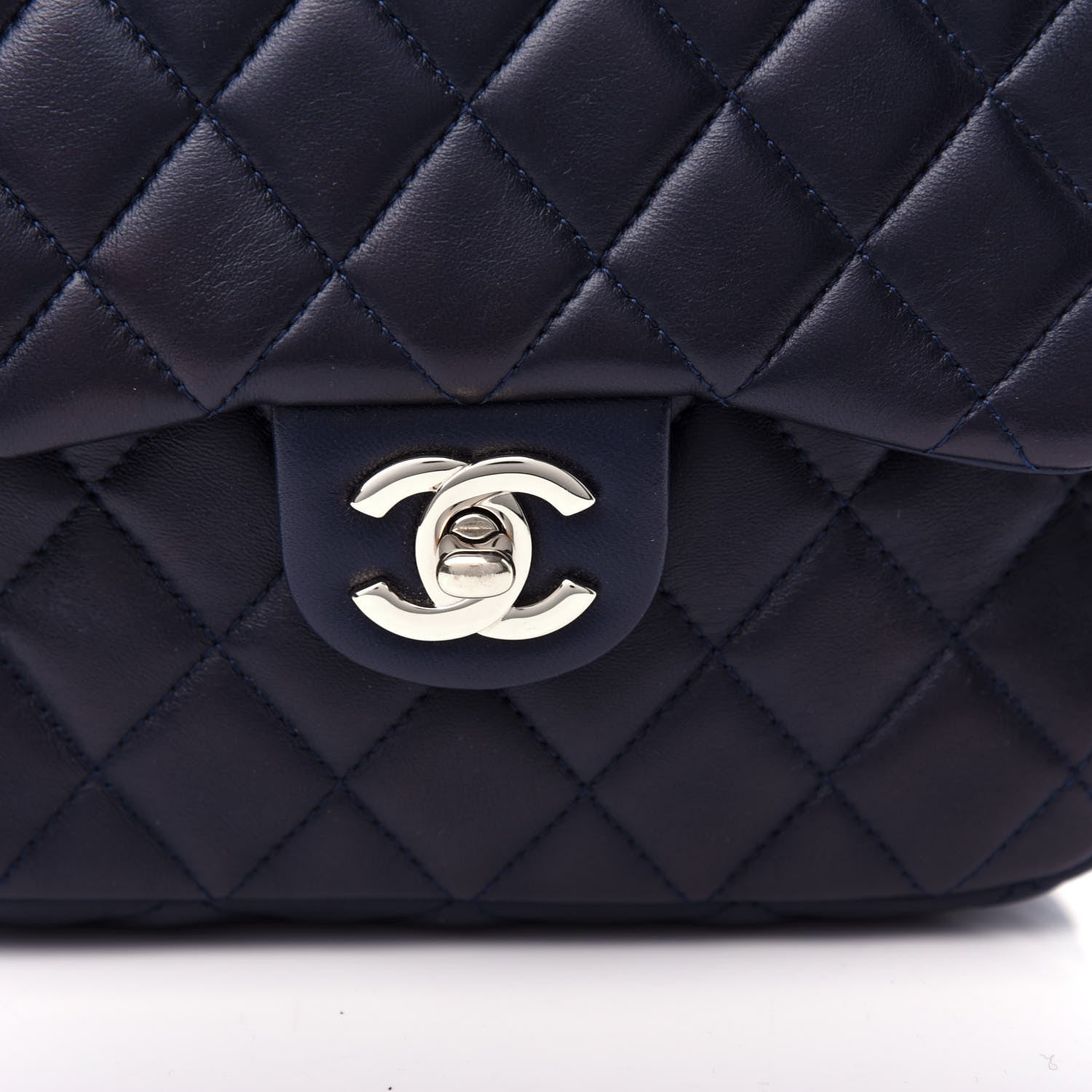 Chanel Lambskin Quilted Small in Seoul Backpack Navy 10 of 10