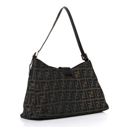 Fendi Zucca Hobo Tobacco 3 of 33