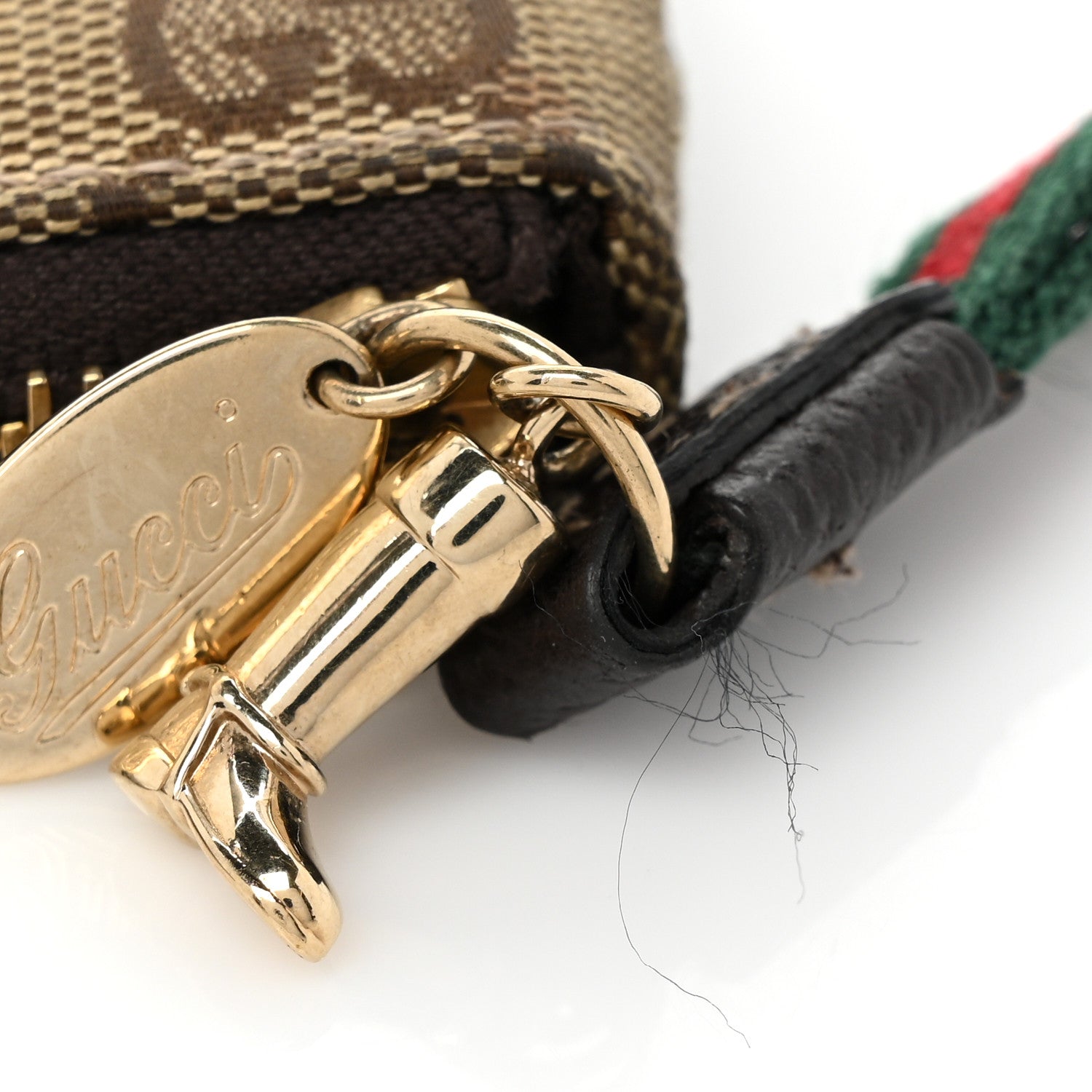 Gucci Monogram Jolicoeur Pochette Brown 12 of 13