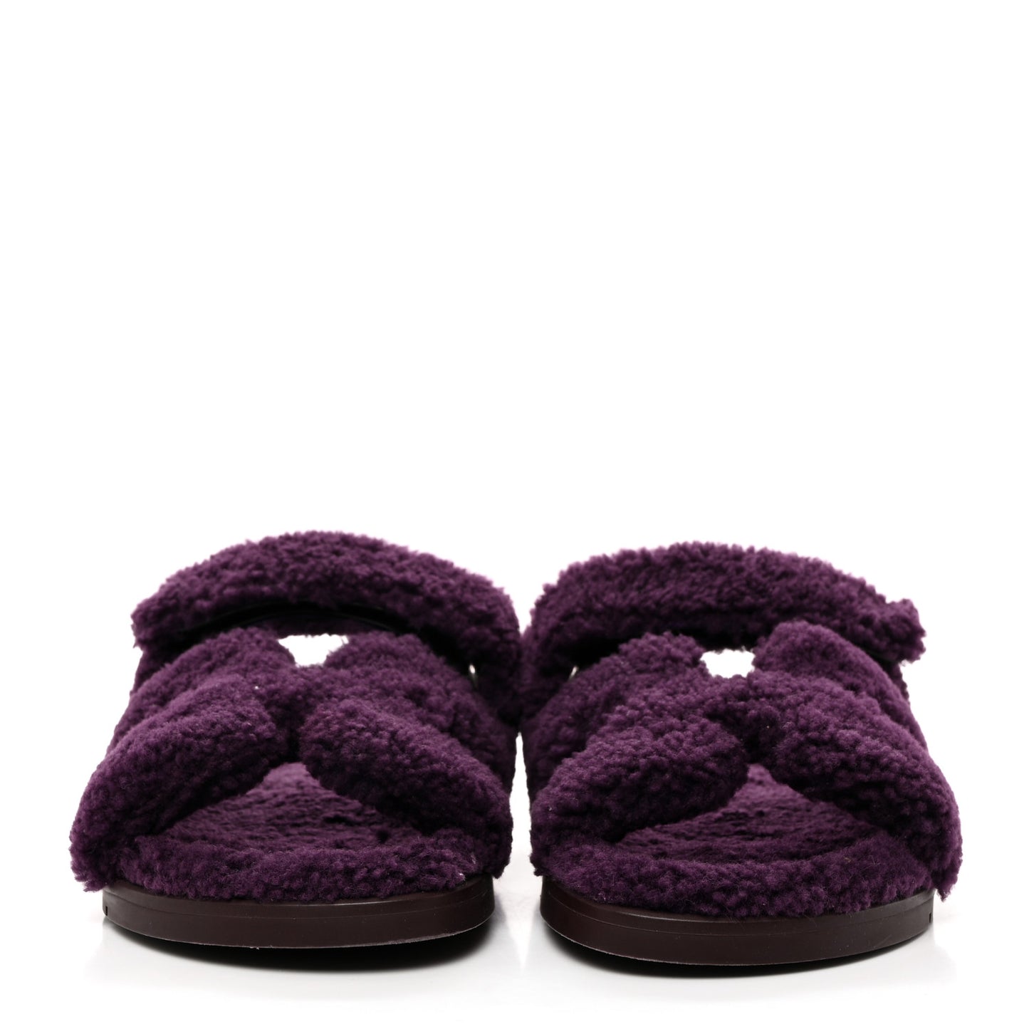 Woolskin Womens Chypre Sandals 38 Violet Fonce