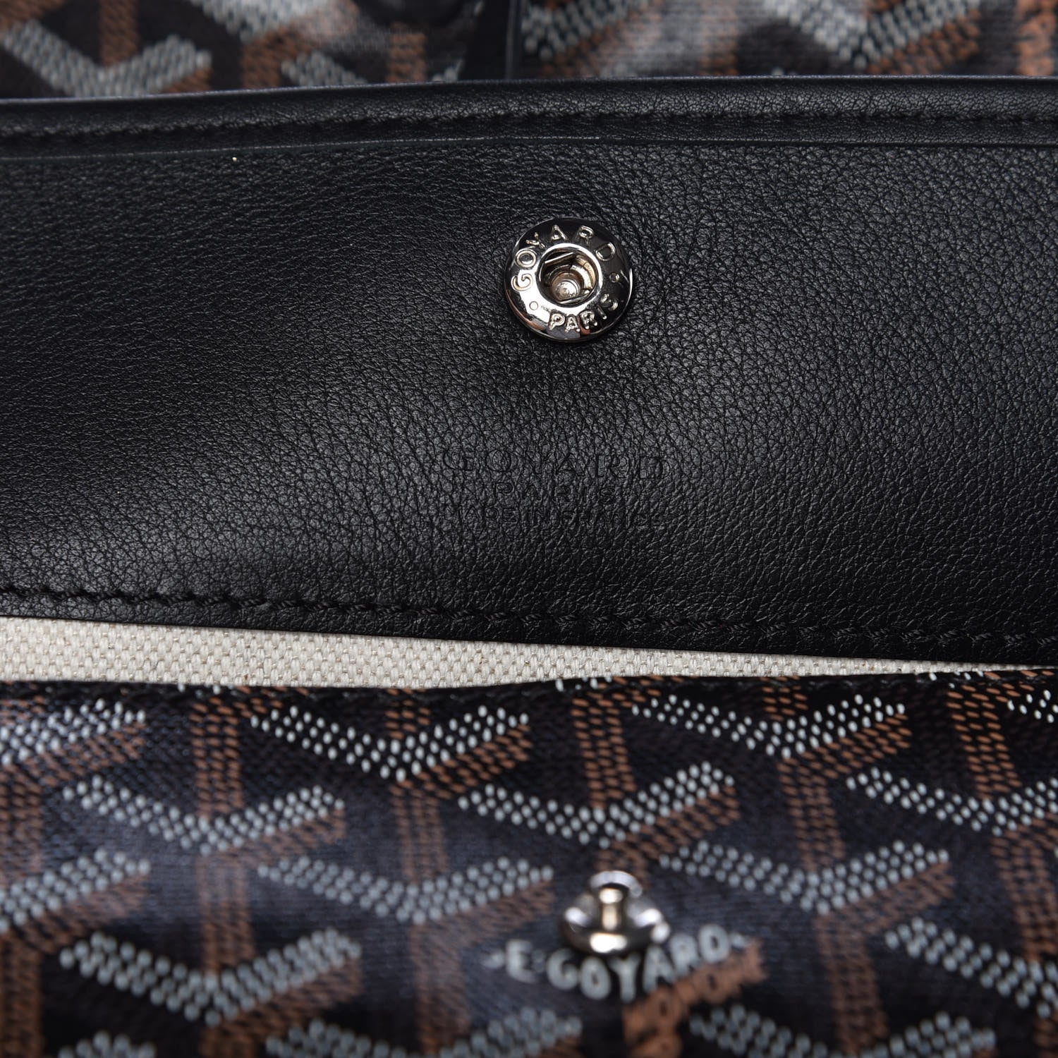 Goyard Goyardine Saint Louis PM Black 8 of 12