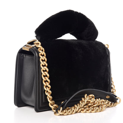 Chanel Orylag Medium Boy Top Handle Flap Black 3 of 11