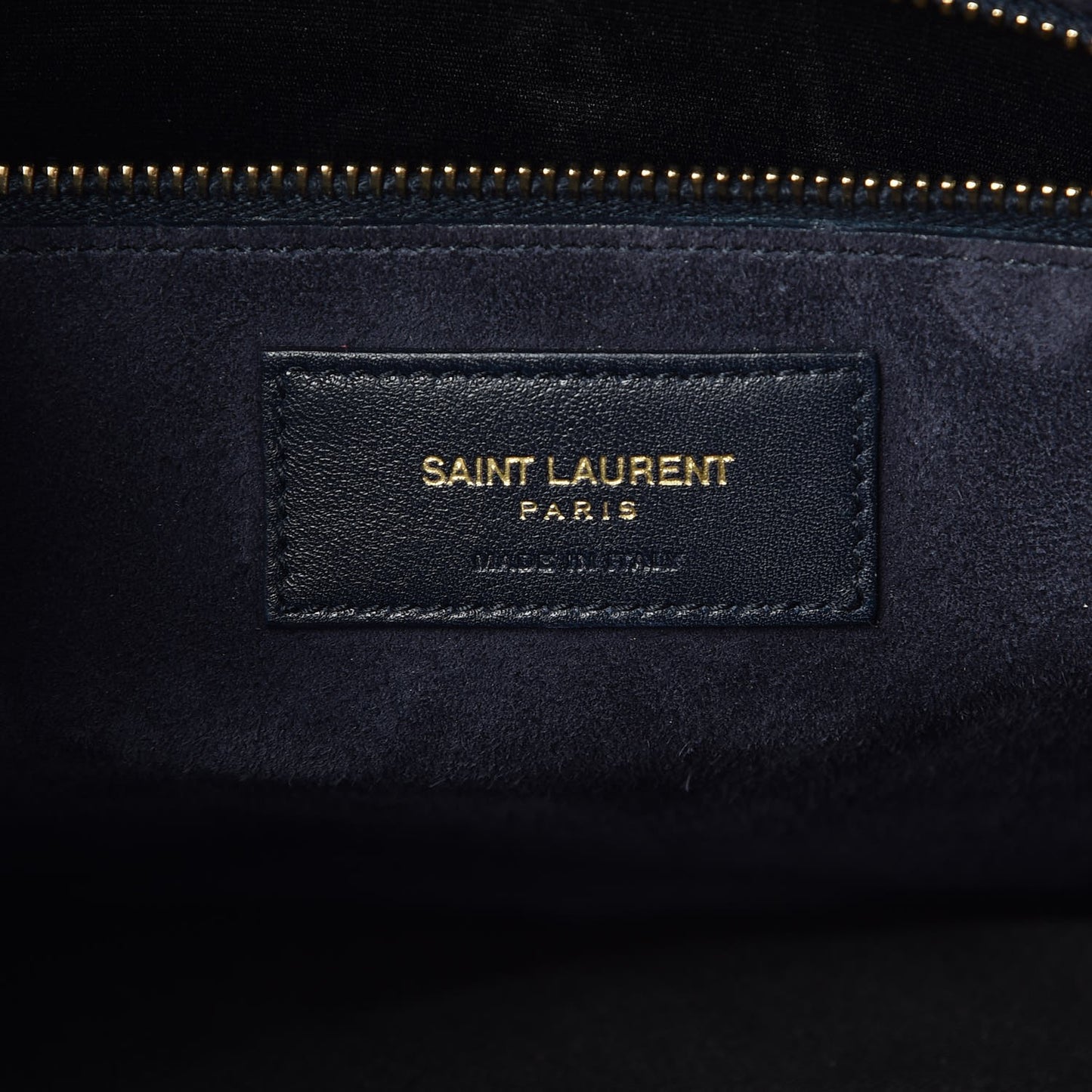 Calfskin Large Sac de Jour Navy Blue