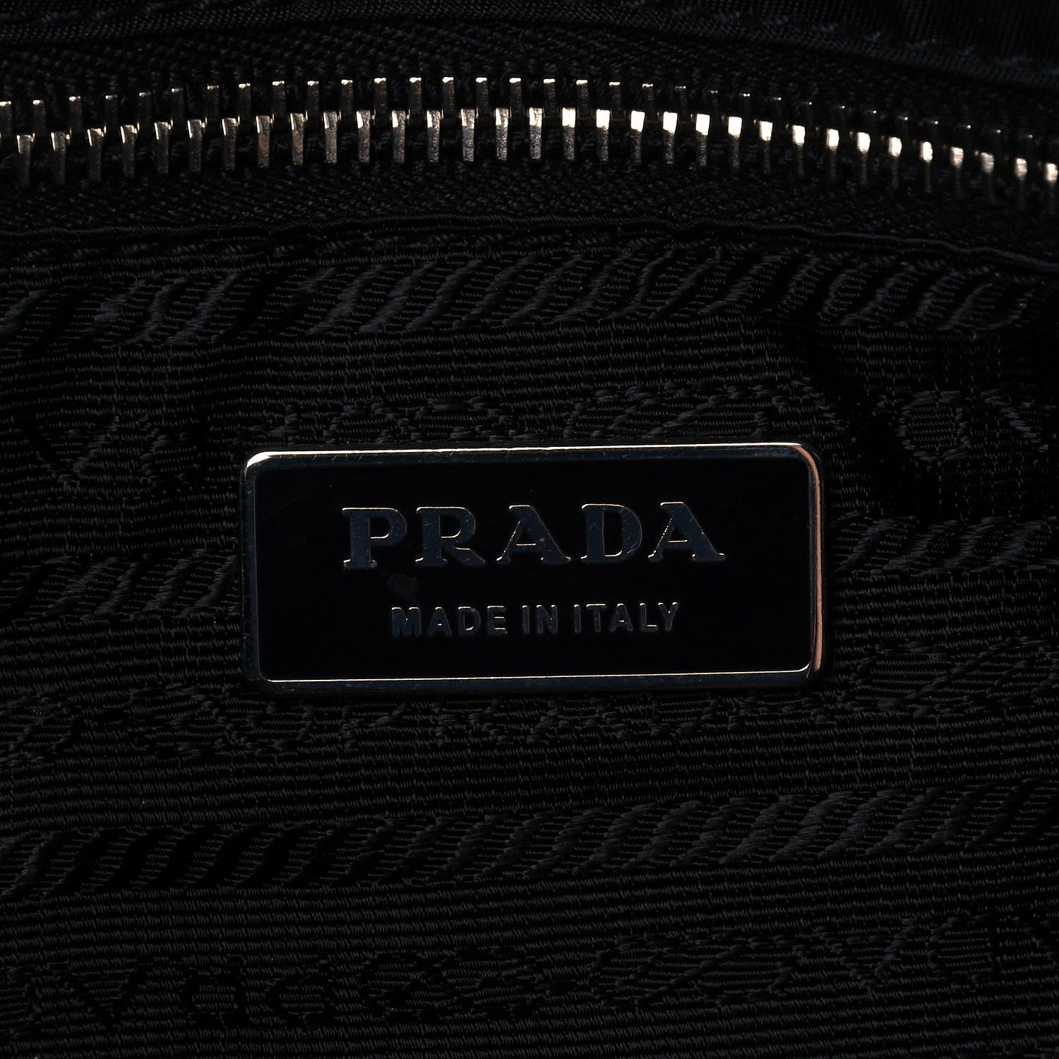 Prada Saffiano Tessuto Nylon Tote Black 5 of 10