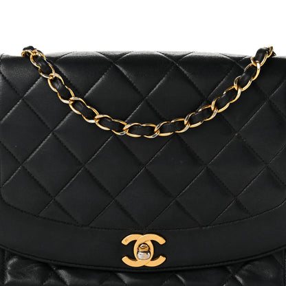 Chanel Lambskin Medium Single Flap Black 15 of 19