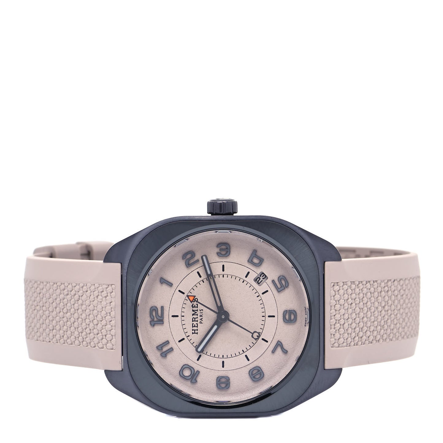 Titanium Rubber 39mm H08 Special Edition Automatic Watch Taupe