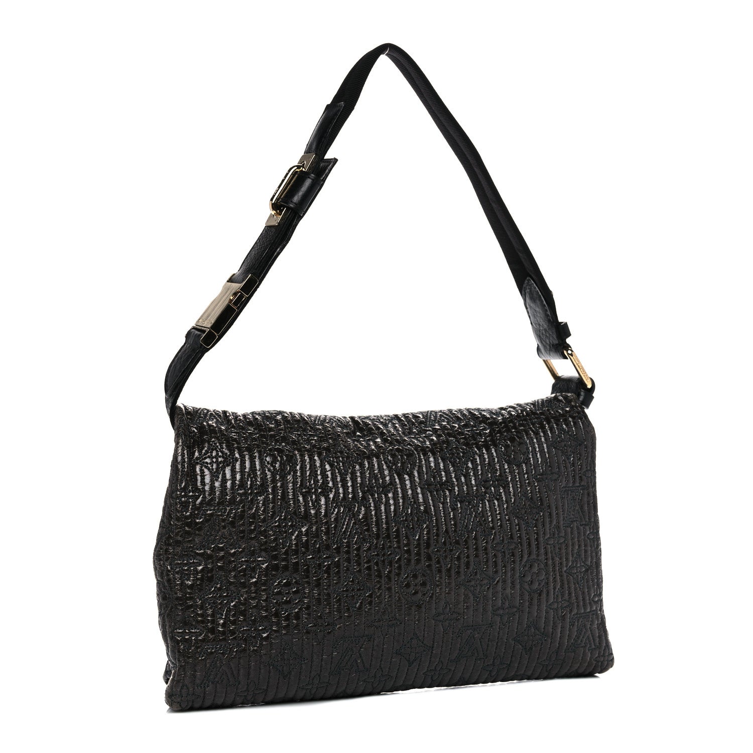 Louis Vuitton Monogram Motard Pochette Black 3 of 16