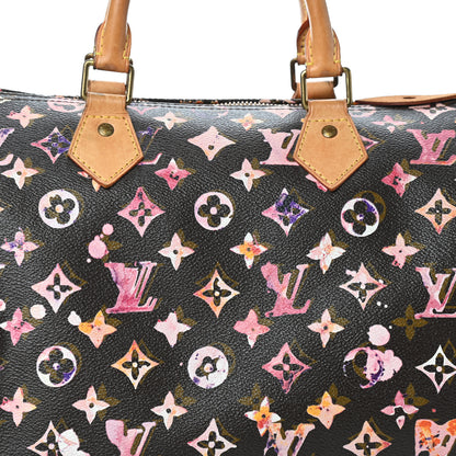 Louis Vuitton Watercolor Aquarelle Speedy 35 Brown 6 of 9