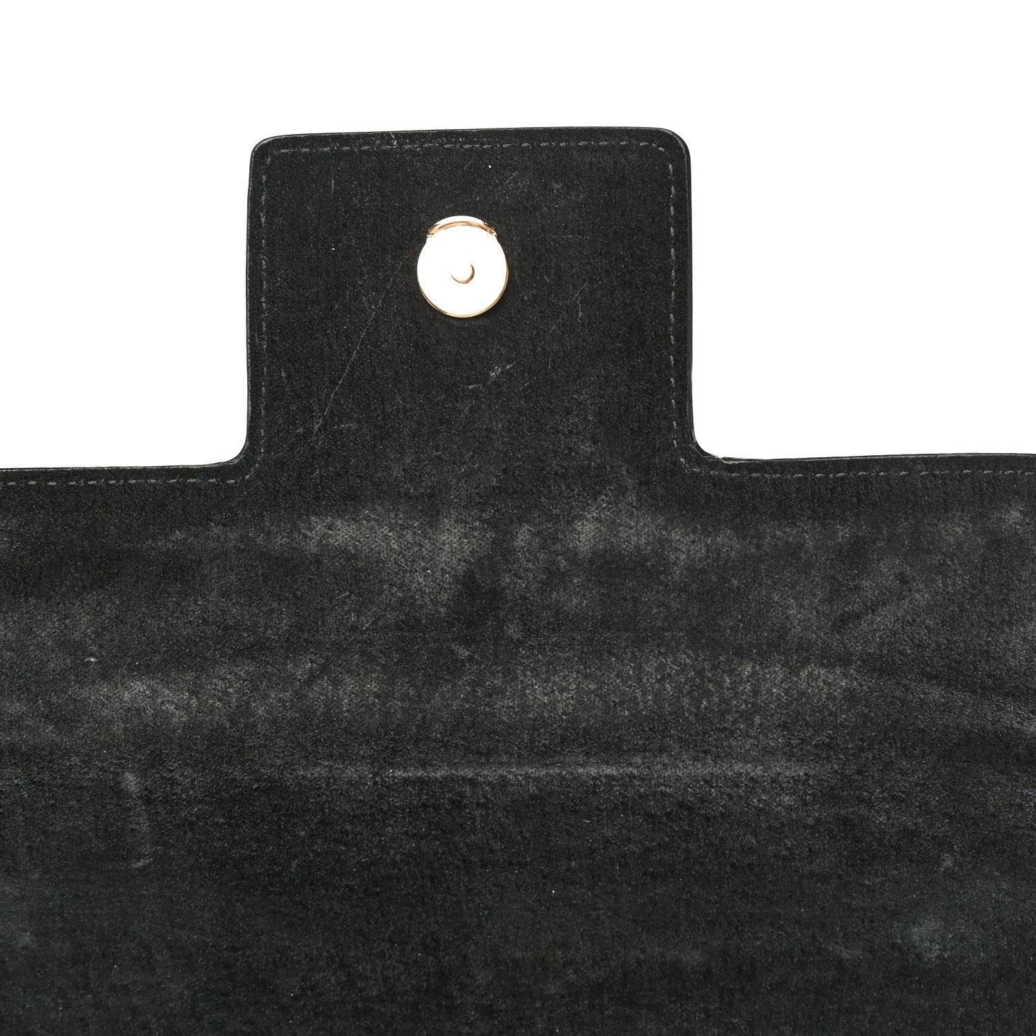Alexander McQueen Grained Calfskin Small Insignia Flap Black 11 of 13