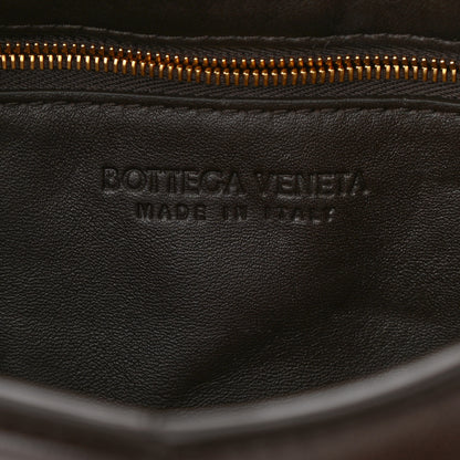 Bottega Veneta Lambskin Maxi Intreccio Padded Chain Cassette Crossbody Bag Black 6 of 9