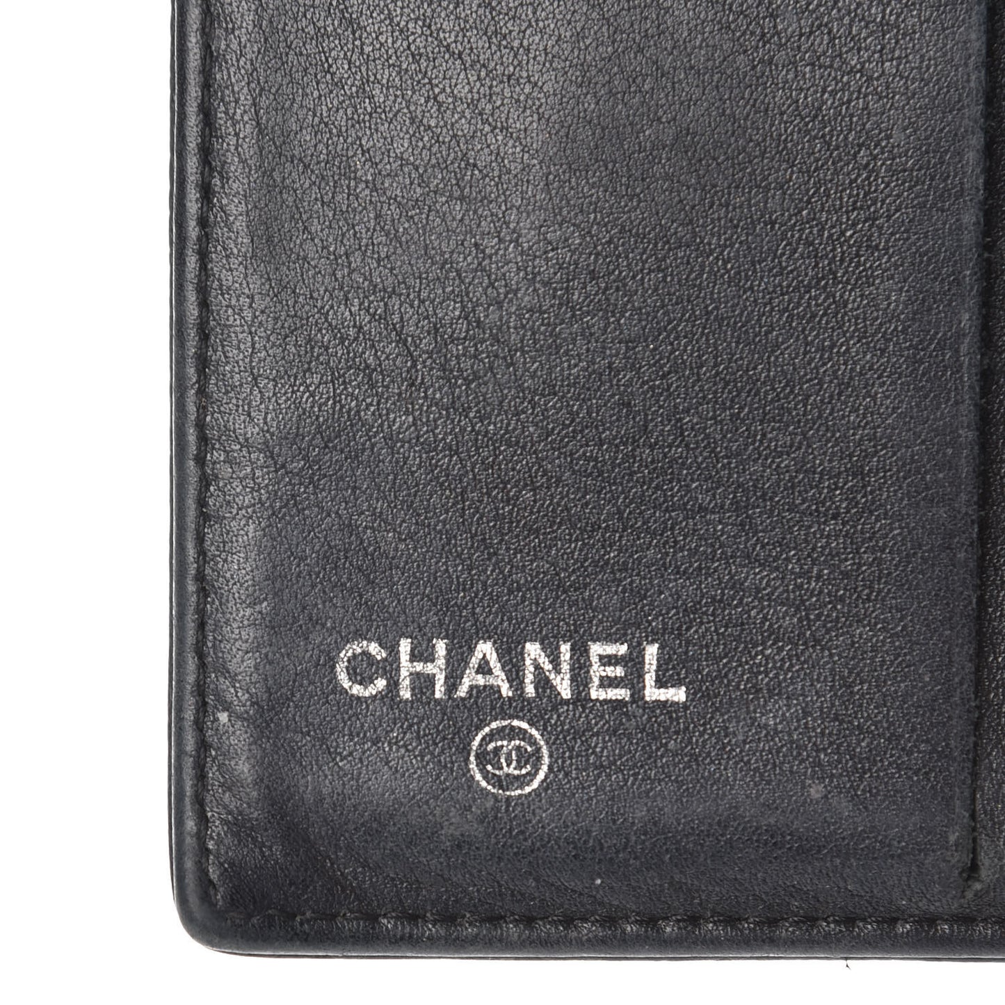 Caviar Timeless CC Compact French Wallet Black