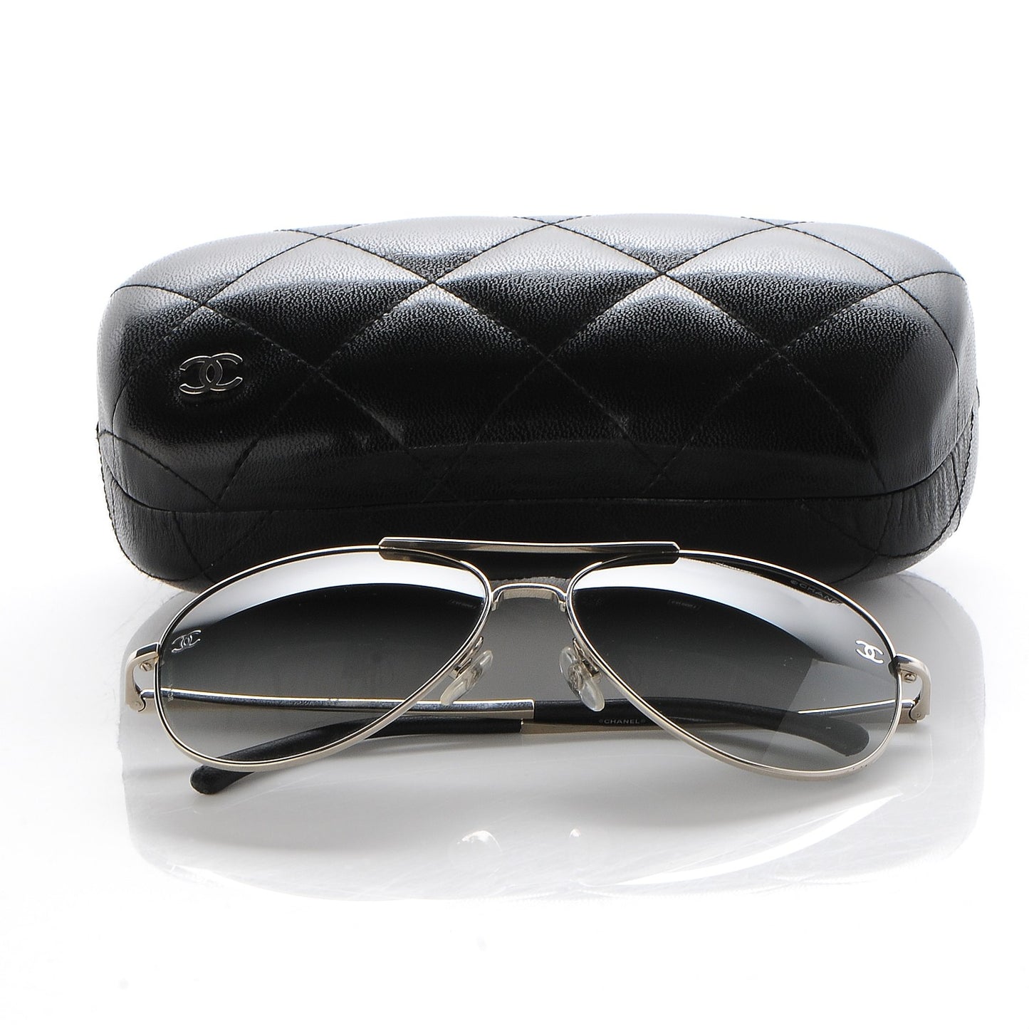 CC Aviator Sunglasses 4189-TQ Silver