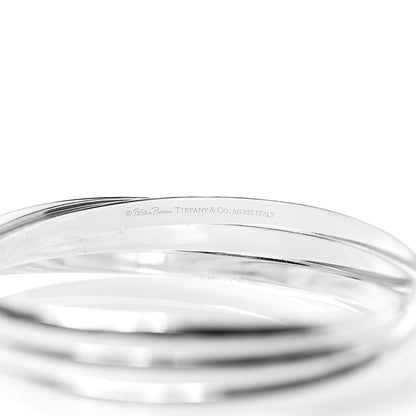 Tiffany Sterling Silver Paloma's Melody 5 Bangle Bracelet 3 of 3