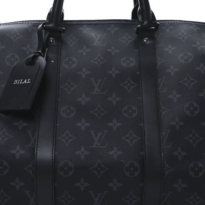 Louis Vuitton Monogram Eclipse Keepall Bandouliere 55 6 of 10