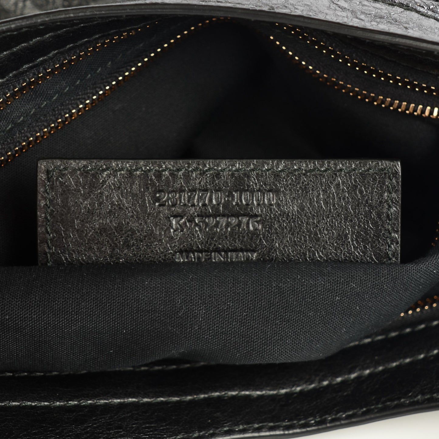 Agneau Giant 12 Rose Gold Hardware City Black