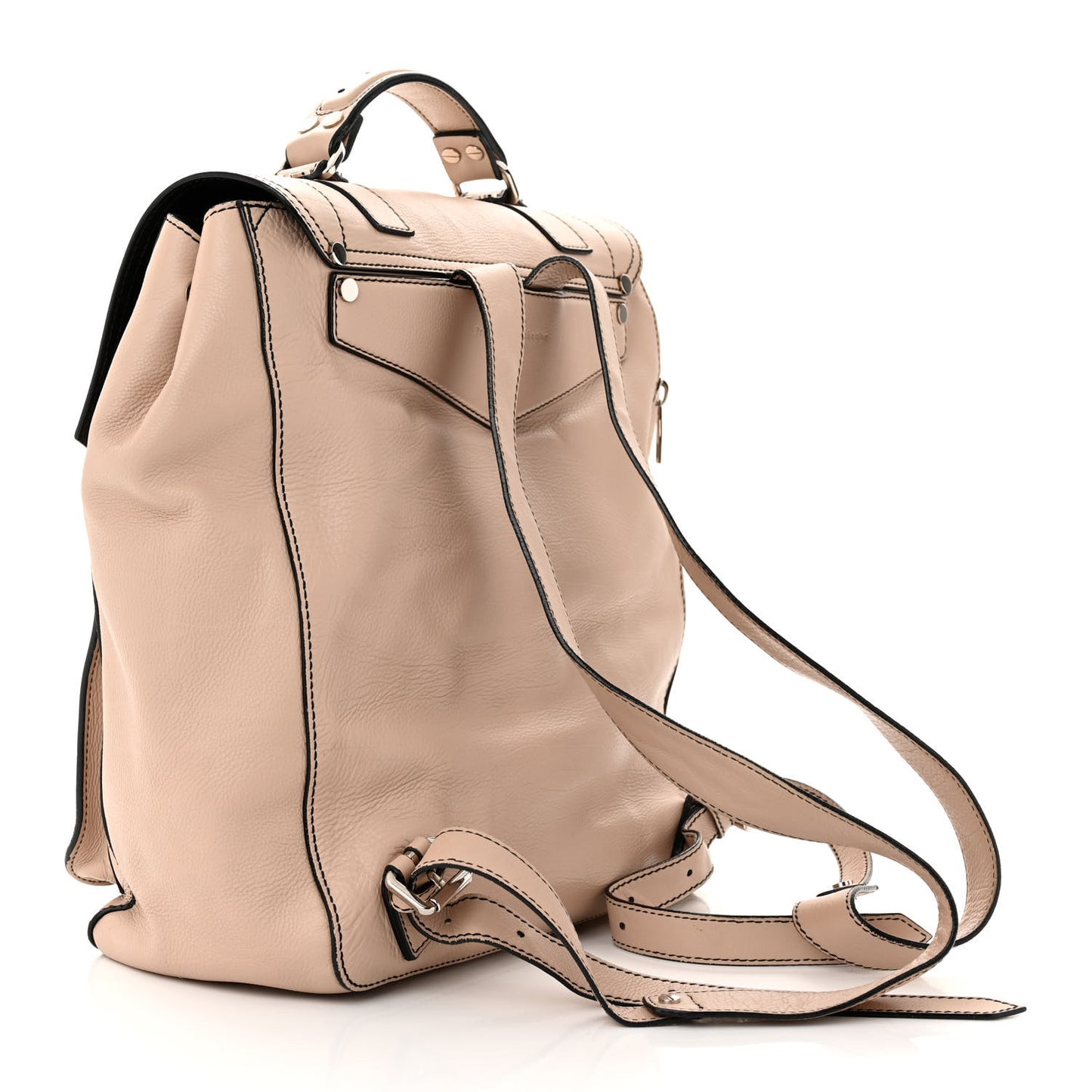 Grained Calfskin PS1 Plus Backpack Sand