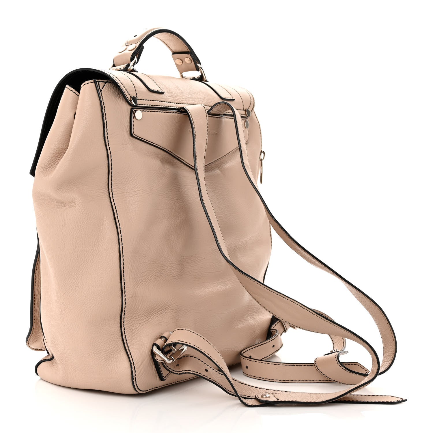 Proenza Schouler Grained Calfskin PS1 Plus Backpack Sand 3 of 14