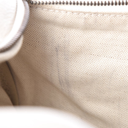 Gucci Grained Calfskin Logo Belt Bag White 8 of 11