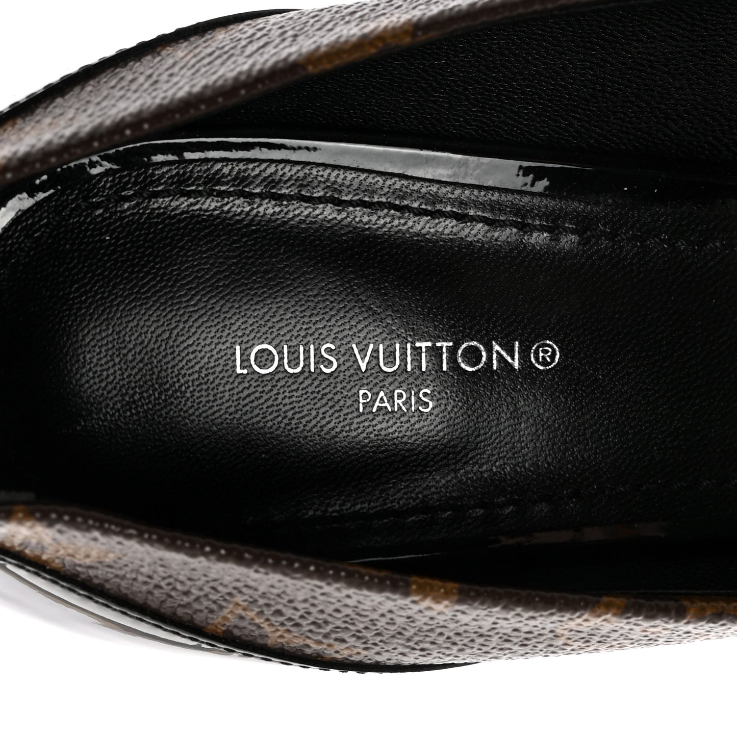 Monogram Cherie Pumps 39.5 Black