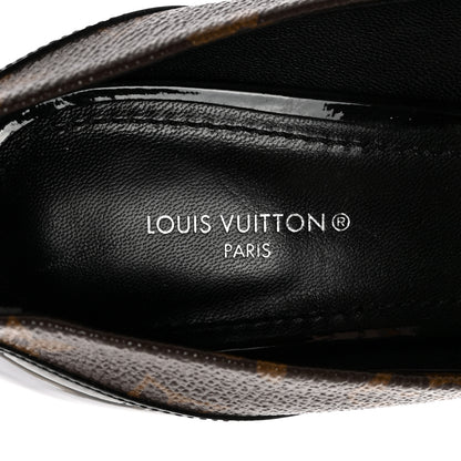 Louis Vuitton Monogram Cherie Pumps 39.5 Black 7 of 11