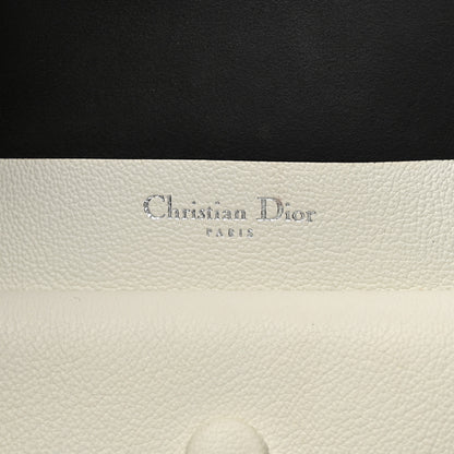 Christian Dior Supple Grained Calfskin Open Bar Tote White 6 of 10