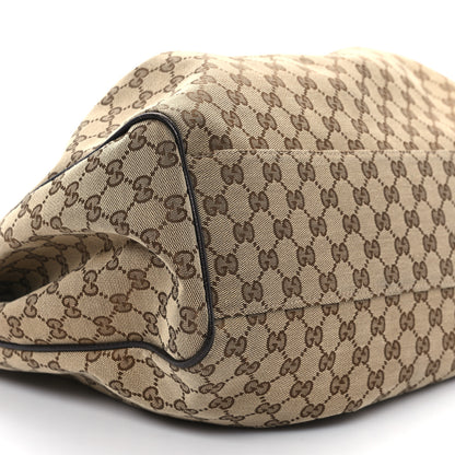 Gucci Monogram Large Sukey Tote Dark Brown 9 of 11
