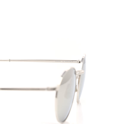 Celine Metal Round Sunglasses CL40100U Silver 6 of 7