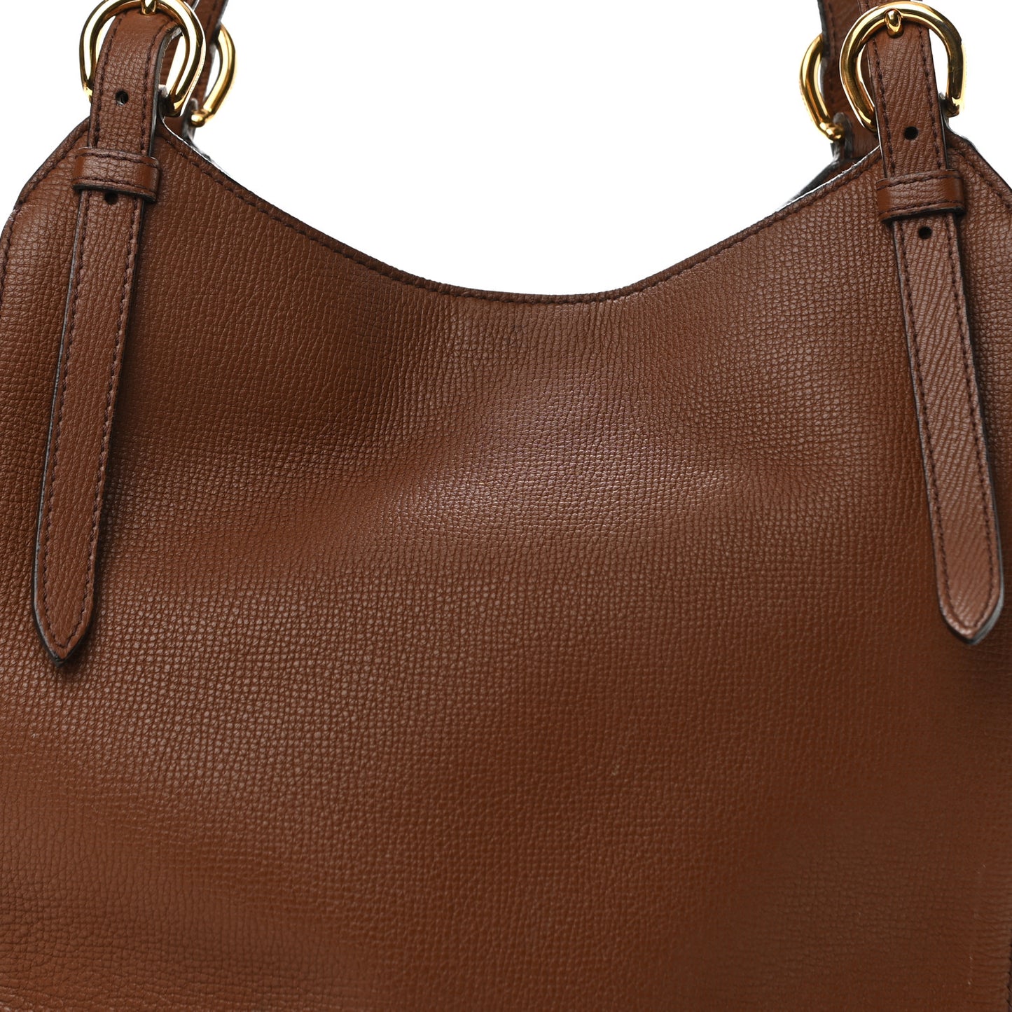 Grainy Calfskin House Check Small Canterbury Dark Sand