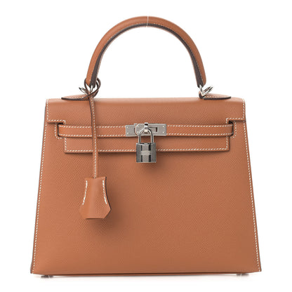 Hermes Epsom Kelly Sellier 25 Gold 1 of 12
