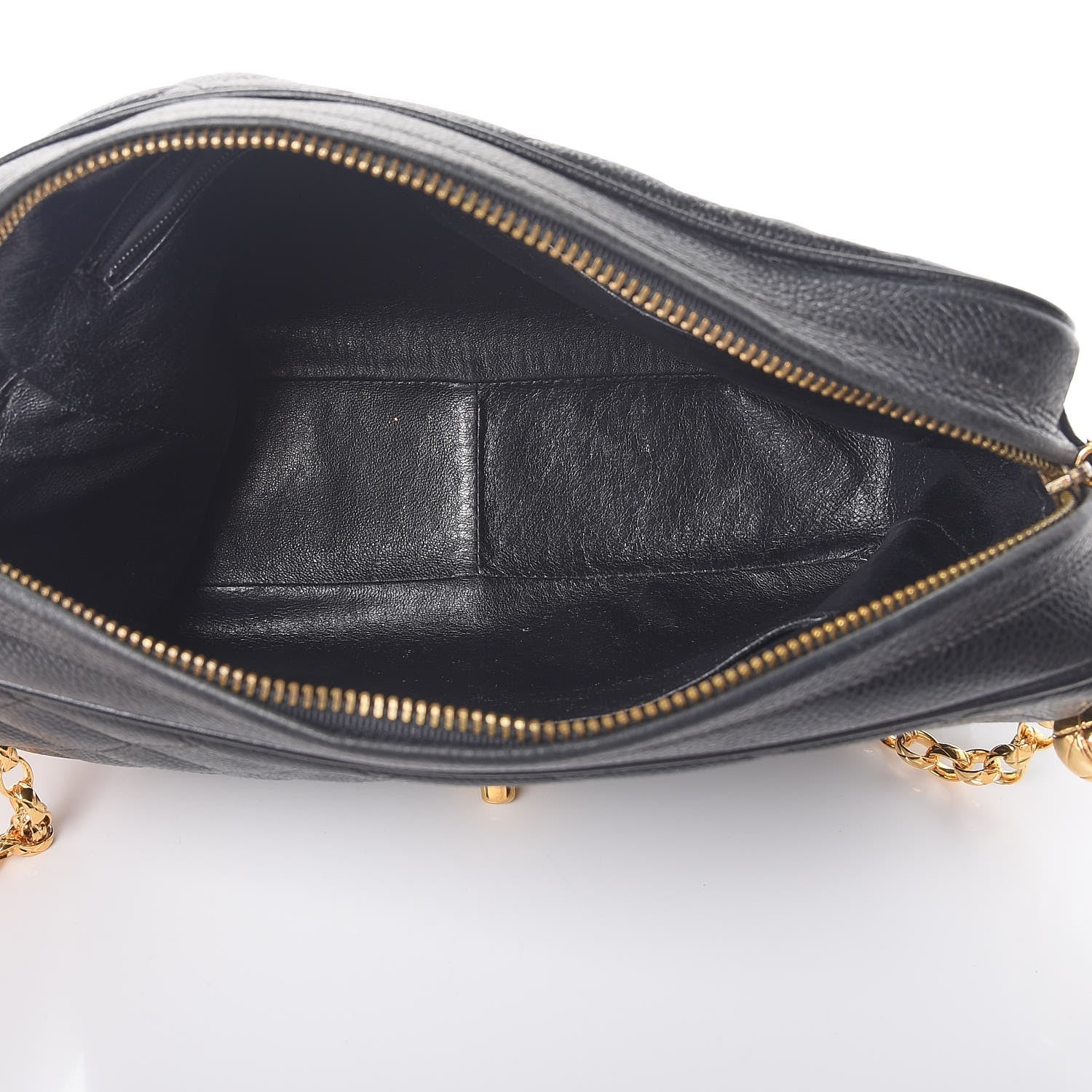 Chanel Caviar Quilted Camera Case Black 5 of 10