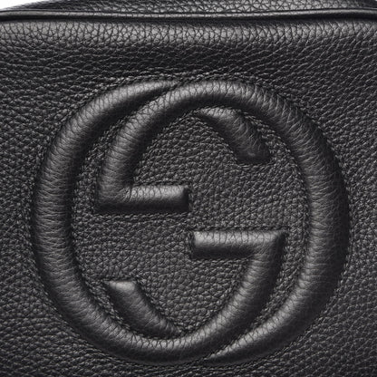 Gucci Pebbled Calfskin Small Soho Disco Bag Black 8 of 10