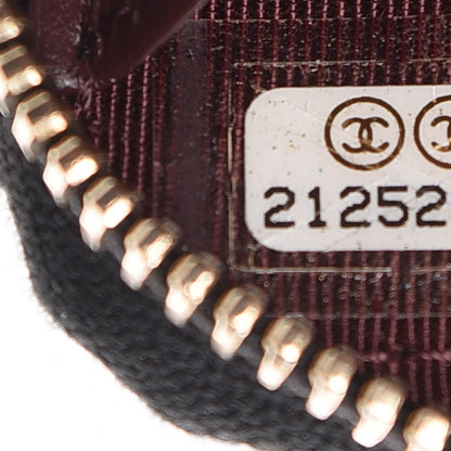 Chanel Caviar Quilted Zip Coin Purse Black 8 of 8