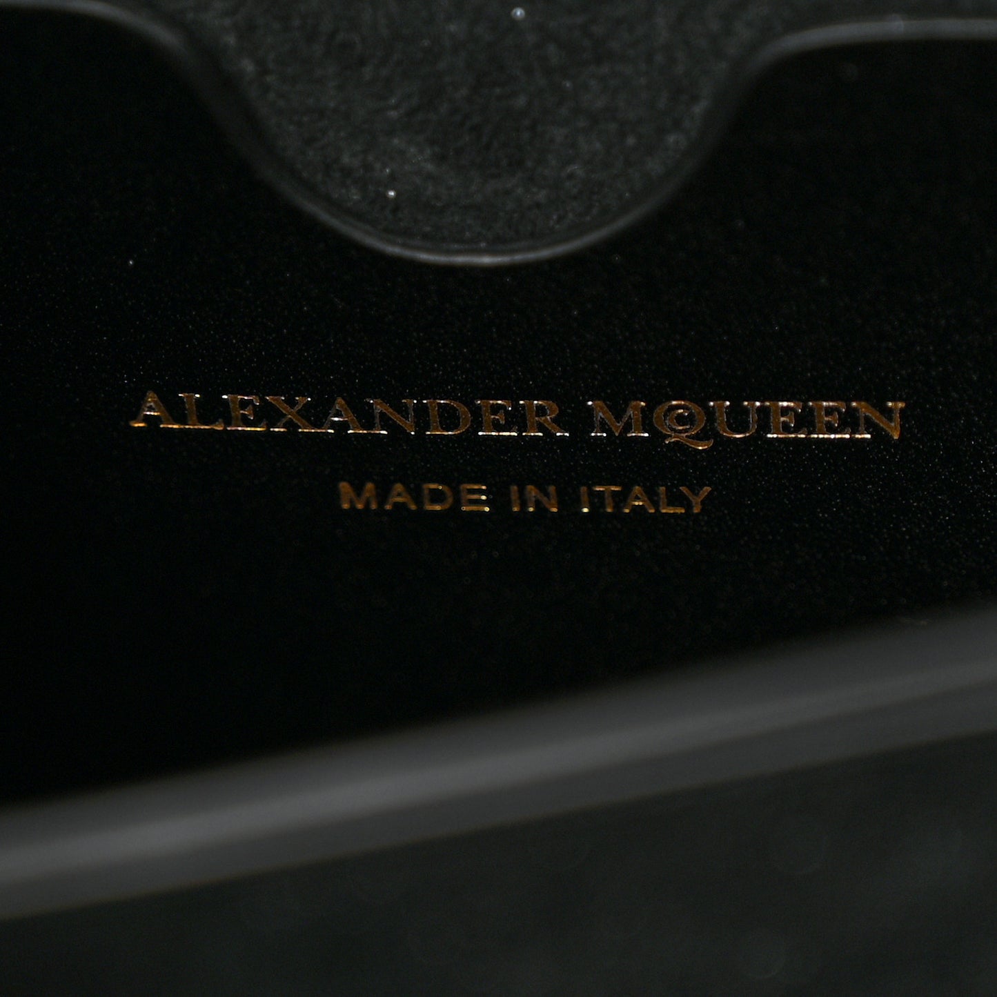 Calfskin Knuckle Crossbody Black