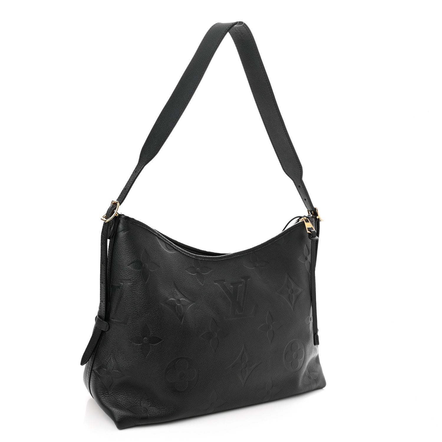 Louis Vuitton Empreinte Monogram Giant CarryAll MM Black 4 of 10