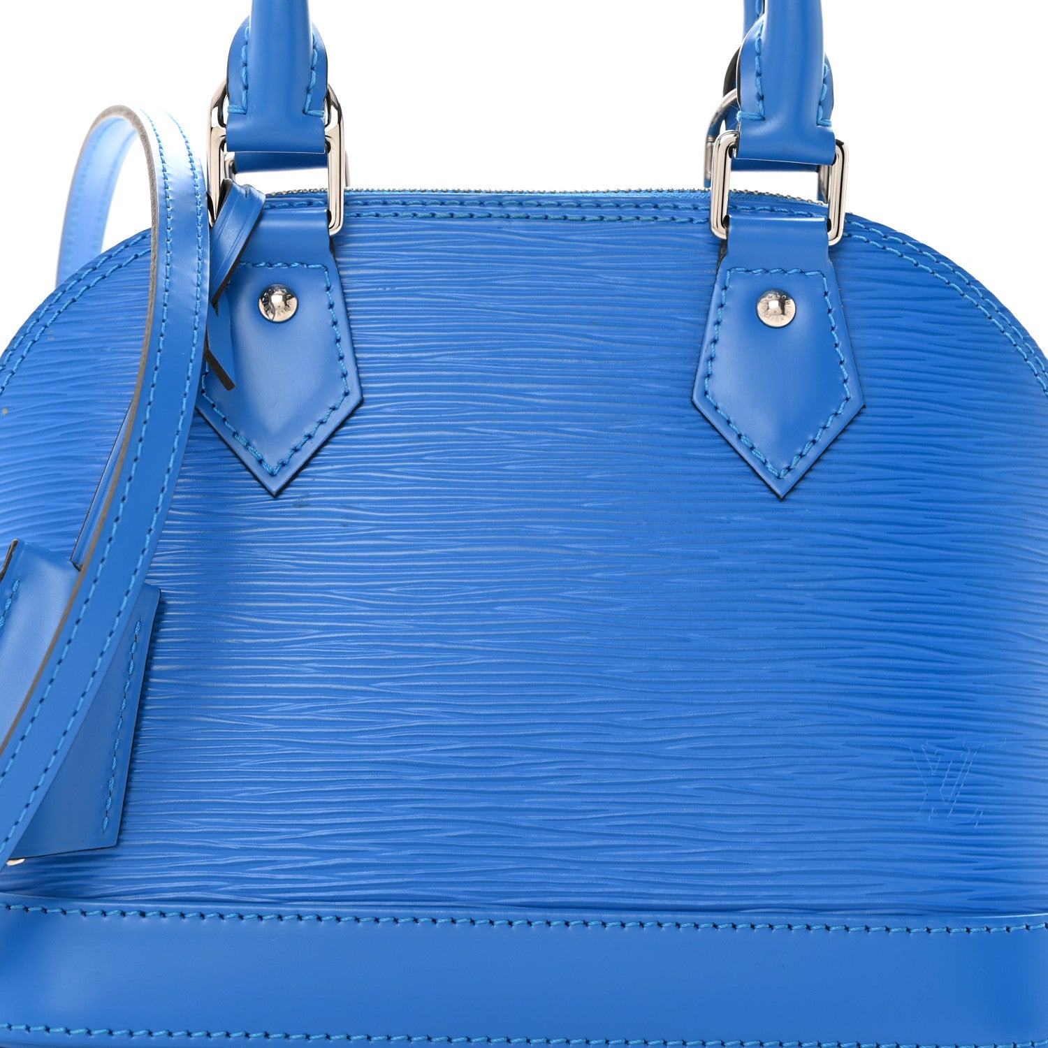 Louis Vuitton Epi Alma BB Lazuli 8 of 10