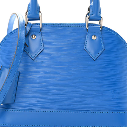 Louis Vuitton Epi Alma BB Lazuli 8 of 10