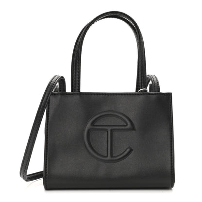 Telfar Vegan Leather Small Shopping Bag Black 1 of 10