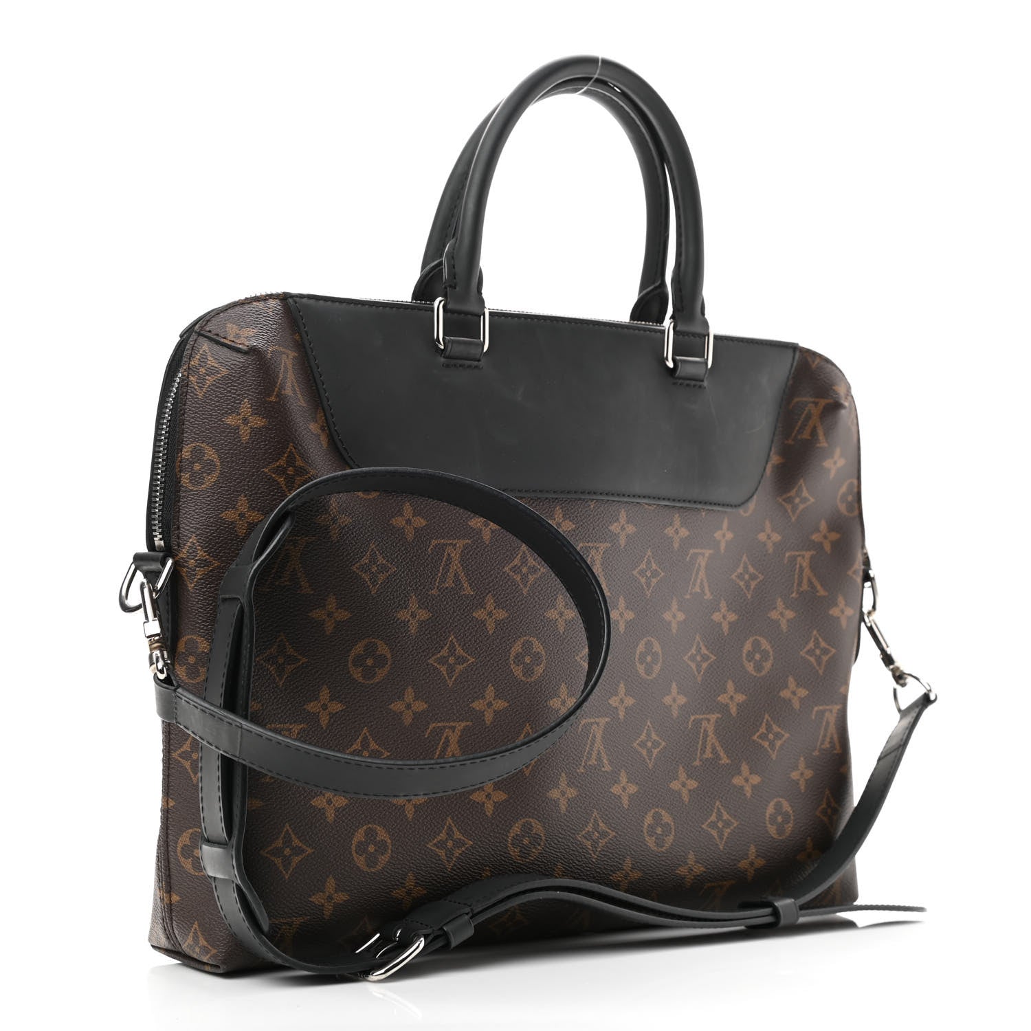 Louis Vuitton Monogram Macassar Porte-Documents Jour 3 of 11