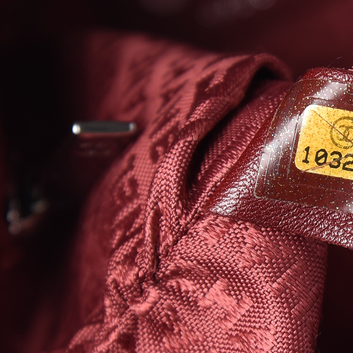 Chanel Calfskin Stitched Flap Shoulder Bag Red 7 of 10