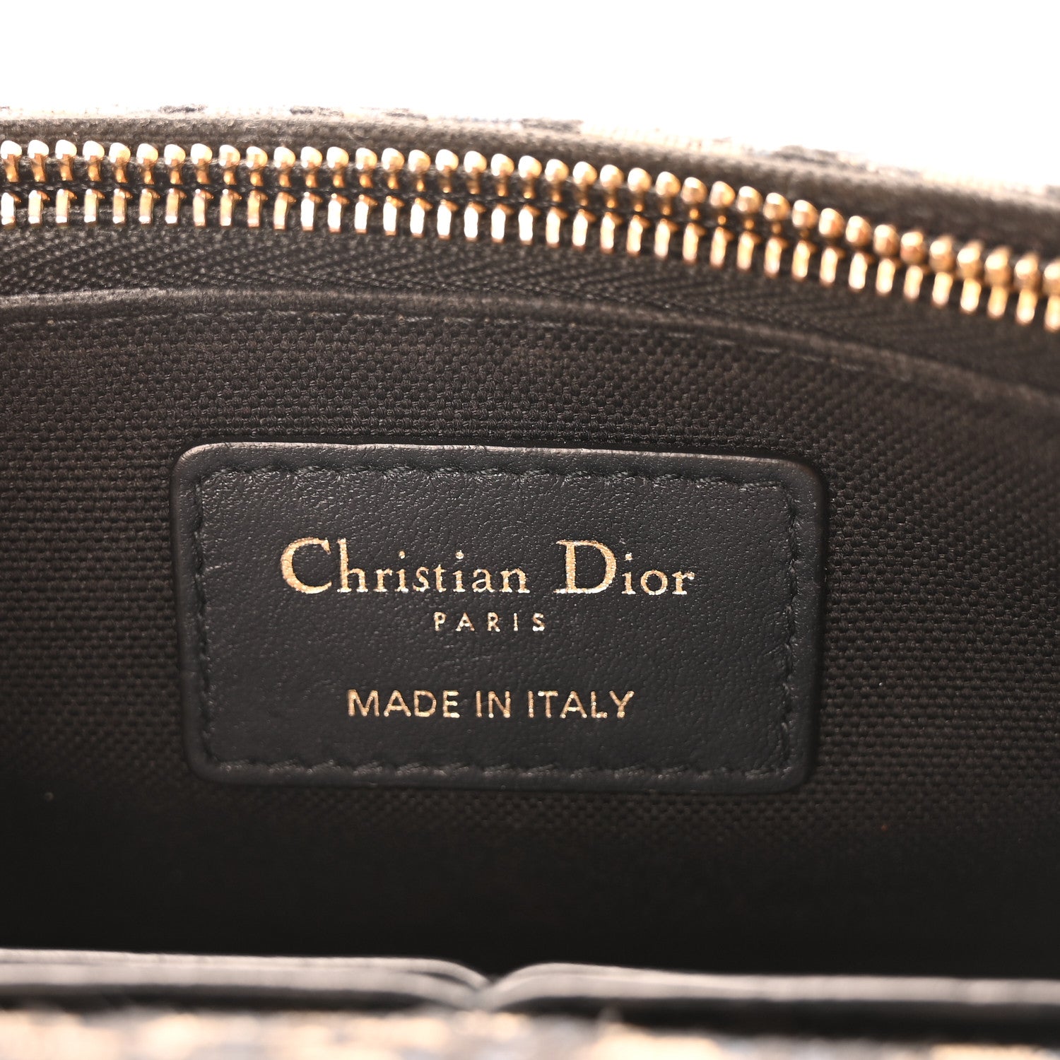 Christian Dior Oblique 30 Montaigne 2-In-1 Pouch Blue 6 of 9