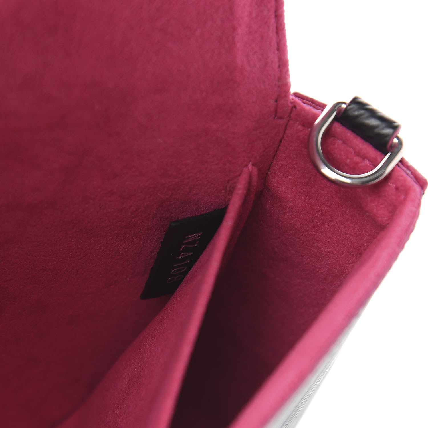 Louis Vuitton Epi Pochette Felicie Black Hot Pink 7 of 10