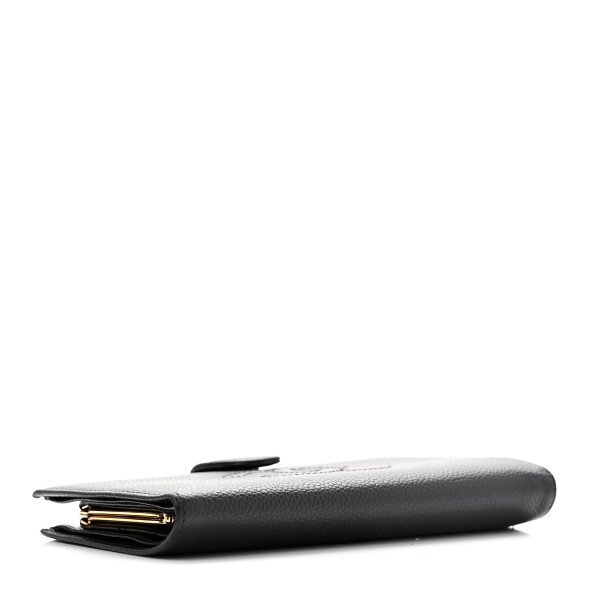Caviar Timeless CC French Wallet Black