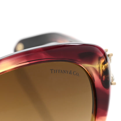 Tiffany Acetate Crystal TF4048-B Sunglasses Tortoise 7 of 9